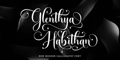 Glenthya Habithan Font Poster 1