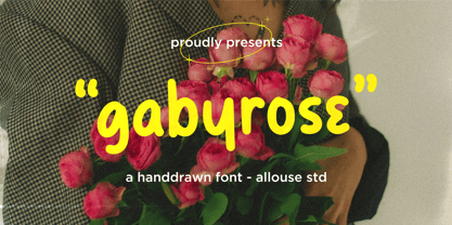 Gabyrose Font Poster 1