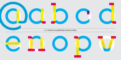 Geometrico Slab Font Poster 3