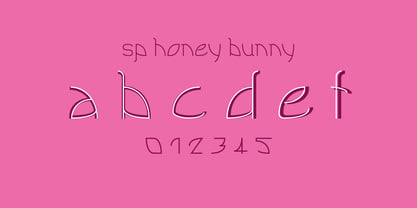 SP Honey Bunny Fuente Póster 2
