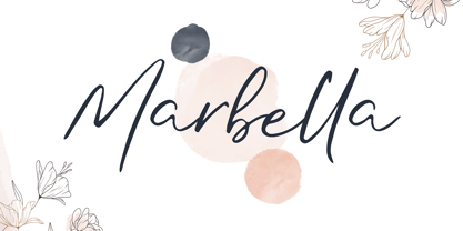 Marbella VP Font Poster 1