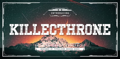 Killecthrone Font Poster 1