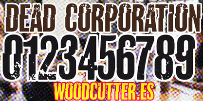 Dead Corporation Font Poster 6