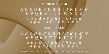 Mado Font Poster 14