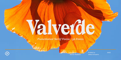 Valverde Font Poster 1