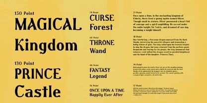 Arcane Fable Font Poster 4