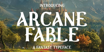 Arcane Fable Font Poster 1