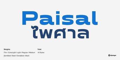 Paisal Font Poster 1