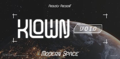 Klown Void Font Poster 1