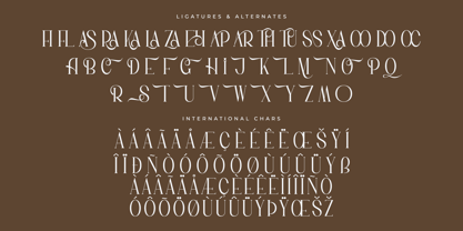 Morathine Font Poster 8