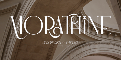 Morathine Font Poster 1