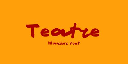 Teatre Font Poster 1