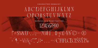 Ronachy Font Poster 7