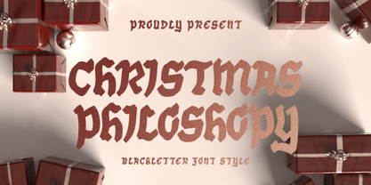 Christmas Philosophy Font Poster 4