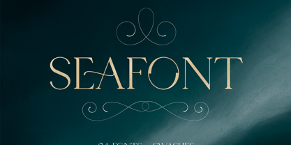 Seafont Font Poster 1