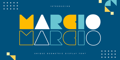 Marcio Font Poster 1