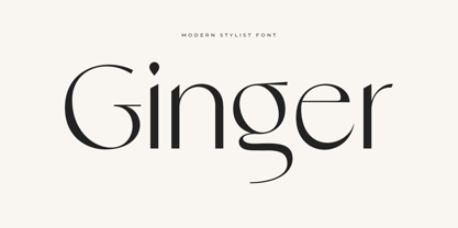 Ginger Style Font Poster 1