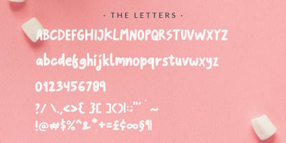 Pollysweat Font Poster 10