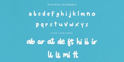 Pollysweat Font Poster 12