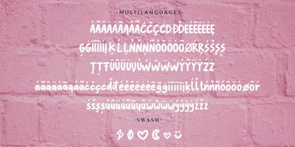 Pollysweat Font Poster 11