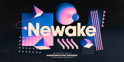 Newake Font Poster 1