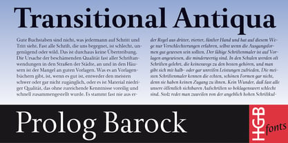 Prolog Barock Font Poster 7