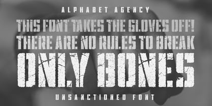 Unsanctioned Font Poster 7