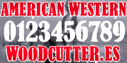 American Western Font Poster 6