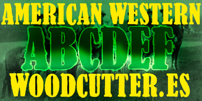 American Western Fuente Póster 5