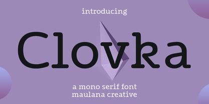 MC Clovka Font Poster 1