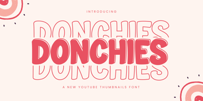 Donchies Font Poster 1