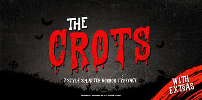 The crots Font Poster 1