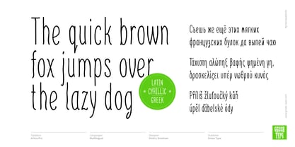 Finch Font Poster 5