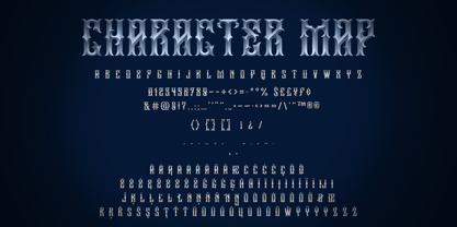 Luxgard Steel Font Poster 2