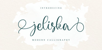 Jeliska Font Poster 1