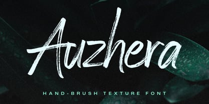 Auzhera Font Poster 1