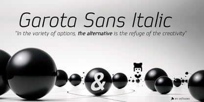 Garota Sans Font Poster 4