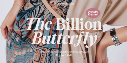 The Billion Butterfly Fuente Póster 1
