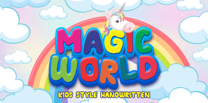 Magic World Font Poster 1