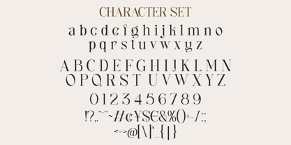 Chorles Elegant Font Poster 8