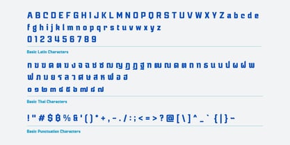 Yontrakam Font Poster 4