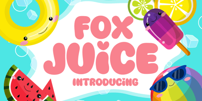 Fox Juice Font Poster 1