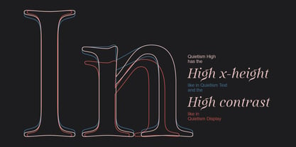 Quietism High Font Poster 8