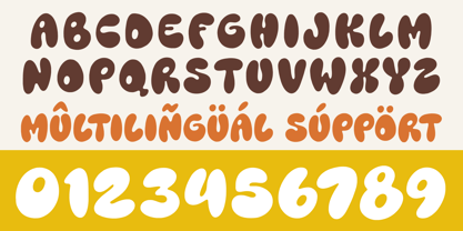 Chewy Noodles Font Poster 6