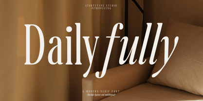 Dailyfully Font Poster 1