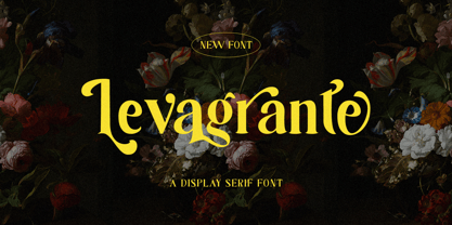 Levagrante Font Poster 1