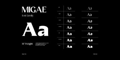 Migae Font Poster 8