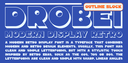 Drobei Font Poster 2