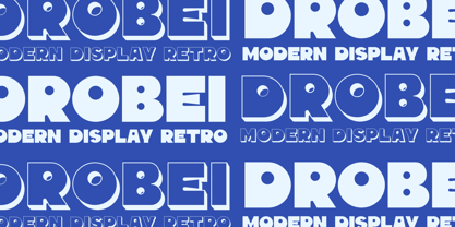 Drobei Font Poster 3