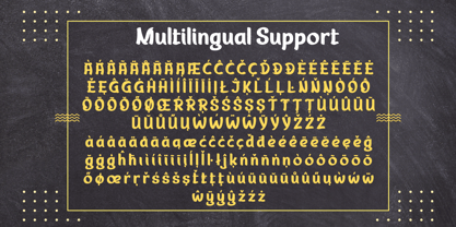 MOLARUD Font Poster 9